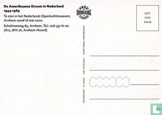 B003526 - Nederlands Openluchtmuseum ´De Amerikaanse Droom In Nederland´ - Afbeelding 2