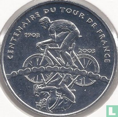 Frankrijk ¼ euro 2003 "Centenary of the Tour de France" - Afbeelding 2