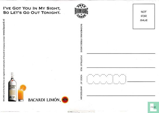 B003700 - Bacardi Limón "Look Through The Eyes..." - Afbeelding 2