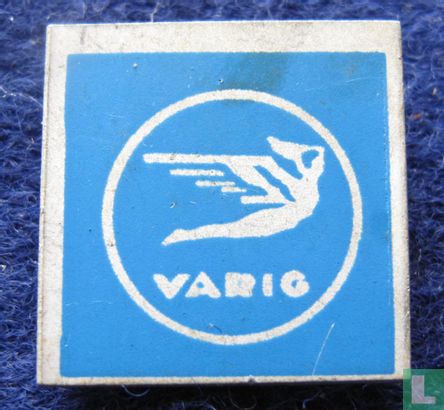 Varig(blauw op wit)