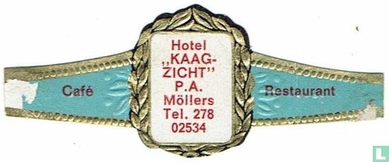 Hotel „Kaagzicht" P.A. Möllers Tel. 278 02534 - Café - Restaurant - Bild 1