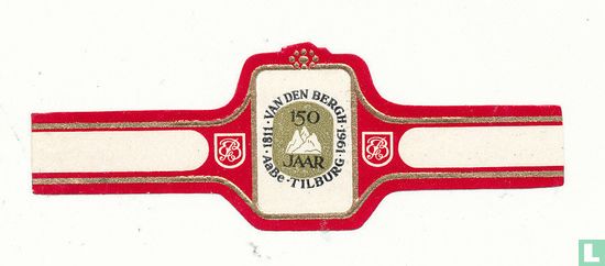 VAN DEN BERGH 150 JAAR 1811-1961 AaBb TILBURG - Image 1