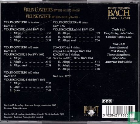 BE 005: Violin Concertos - Afbeelding 2