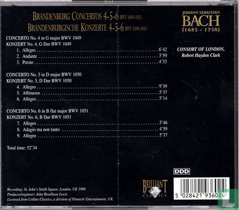 BE 002: Brandenburg Concertos 4-5-6 - Afbeelding 2