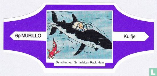 Tintin The Treasure of Scarlet Rack Ham 6p - Image 1