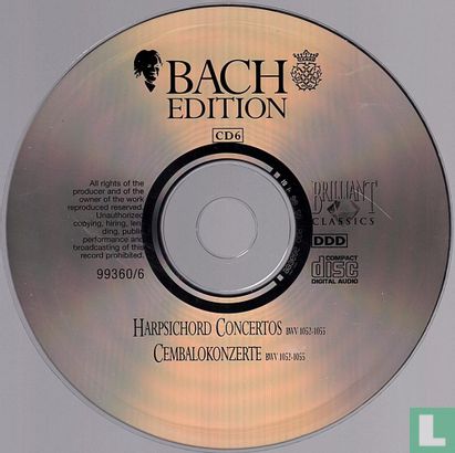 BE 006: Harpsichord Concertos - Afbeelding 3