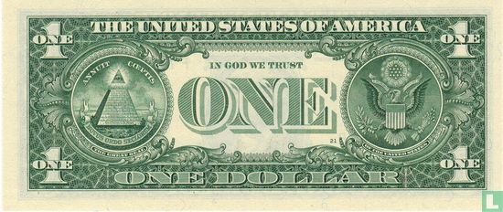 United States 1 Dollar (F - Atlanta GA) - Image 2