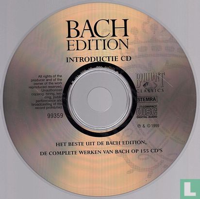 BE 000 Introductie cd Bach Edition - Afbeelding 3