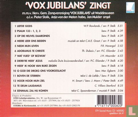 Vox Jubilans zingt - Afbeelding 2