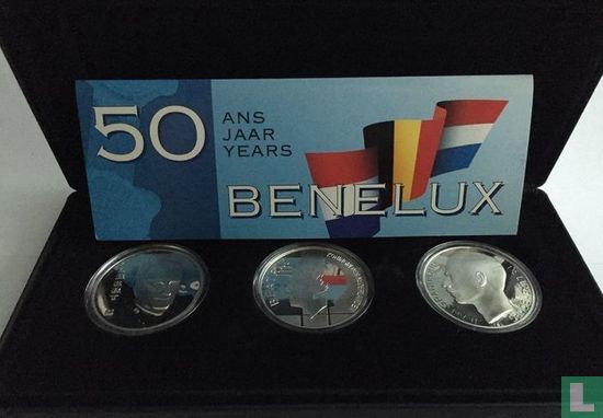 Benelux combinatie set 1994 (PROOF) "50 years of the Benelux" - Afbeelding 1