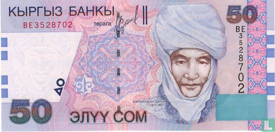 Kyrgyzstan 50 Som 2002 - Image 1