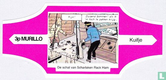 Tintin The Treasure of Scarlet Rack Ham 3p - Image 1