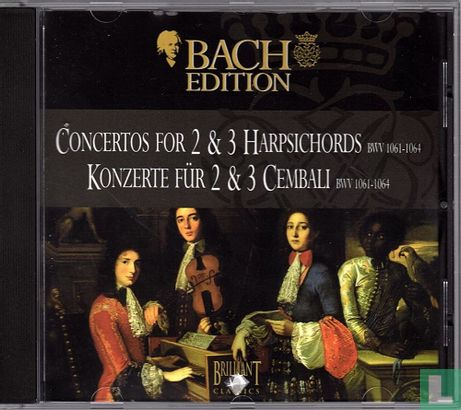 BE 008: Concertos for 2 & 3 Harpsichords - Afbeelding 1