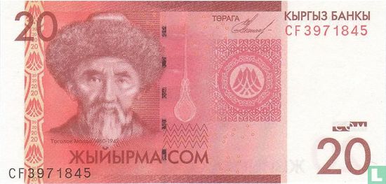 Kyrgyzstan 20 Som 2009 - Image 1