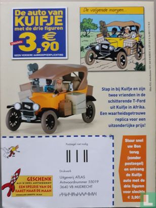De auto van Kuifje met de drie figuren  - Image 2