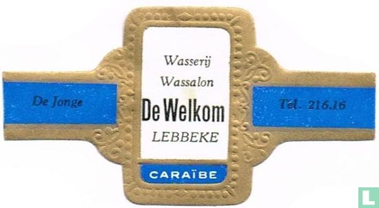 Wasserij Wassalon De Welkom Lebbeke - De Jonge - Tel. 216.16 - Image 1