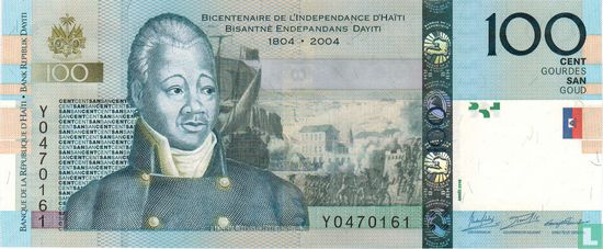 Haïti 100 Gourdes  - Afbeelding 1