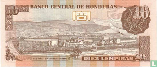 Honduras 10 Lempiras  - Image 2