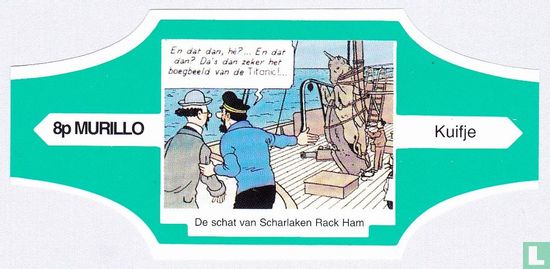 Tintin The Treasure of Scarlet Rack Ham 8p - Image 1
