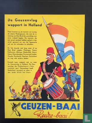 Geuzen-Baai: De Geuzenvlag wappert in Holland
