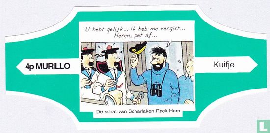 Tintin Der Schatz von Scarlet Rack Ham 4p - Bild 1