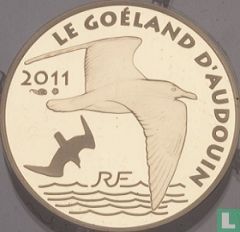 Frankrijk 50 euro 2011 (PROOF) "50 years of the WWF - Audouin's gull" - Afbeelding 1