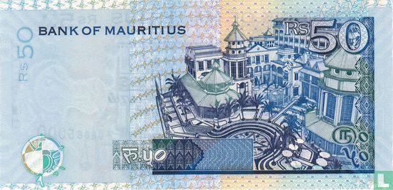 Mauritius 50 Rupees 2009 - Afbeelding 2