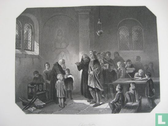 Karel de Groote bezoekt de St. Maartensschool te Utrecht 790 - Image 2