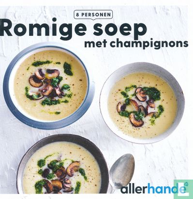 Romige soep met champignons - Afbeelding 1