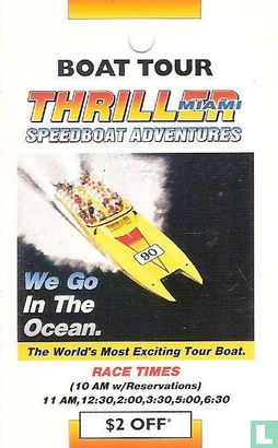 Boat Tour Thriller Miami - Afbeelding 1