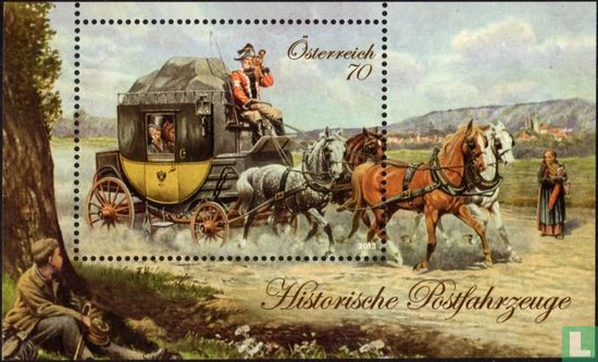 Historic postal vehicles
