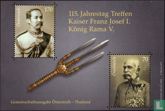 Herdenking ontmoeting koning Rama V en keizer Frans Jozef I