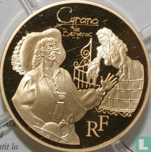 Frankrijk 50 euro 2012 (PROOF) "Heroes of the French literature - Cyrano de Bergerac" - Afbeelding 2