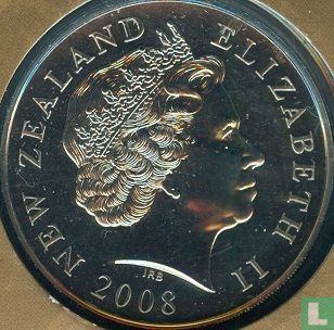 Nieuw-Zeeland 5 dollars 2008 "Hamilton's Frog" - Afbeelding 1