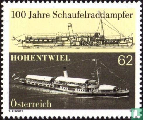 100 jaar raderstoomboot Hohentwiel