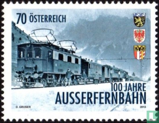 100 years Ausserfern Railway
