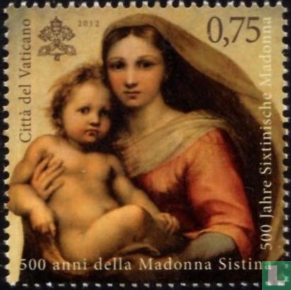Sixtijnse Madonna vijfhonderd jaar