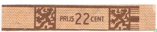 Prijs 22 cent - (A. Wintermans & zonen - Duizel)  - Afbeelding 1