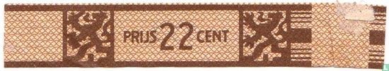 Prijs 22 cent - (Achterop nr. 777)  - Image 1
