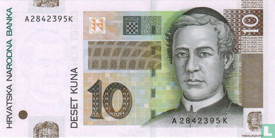 Kroatien 10 Kuna  - Bild 1