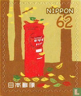 Greeting Stamps fall