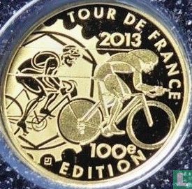 Frankrijk 5 euro 2013 (PROOF) "100th edition of the Tour de France" - Afbeelding 1