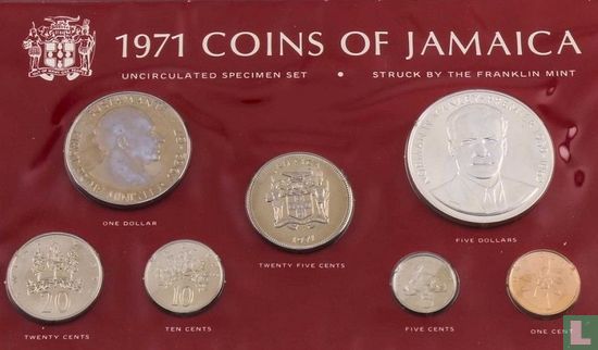 Jamaica mint set 1971 - Image 2