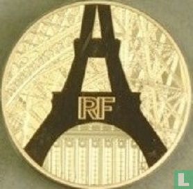 Frankrijk 50 euro 2014 (PROOF) "125th anniversary of the Eiffel Tower" - Afbeelding 2