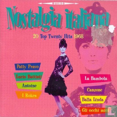 Nostalgia Italiana - 20 Top Twenty Hits 1968 - Image 1