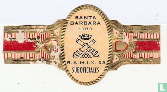 Santa Barbara 1983 R.A.M.I.X. 93 Suboficiales - Afbeelding 1