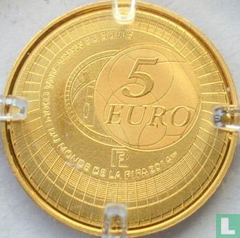 France 5 euro 2014 (PROOF) "Football World Cup in Brasil" - Image 1
