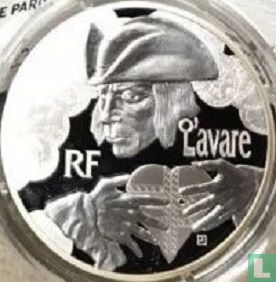 Frankrijk 10 euro 2014 (PROOF) "Heroes of the French literature - L'avare" - Afbeelding 2