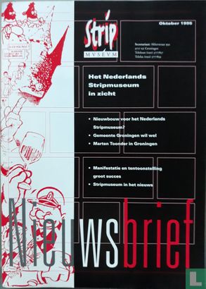 Nieuwsbrief - Het Nederlands Stripmuseum in zicht - Image 1