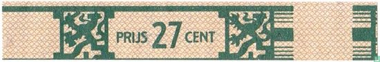 Prijs 27 cent - (Achterop nr. 777)  - Afbeelding 1